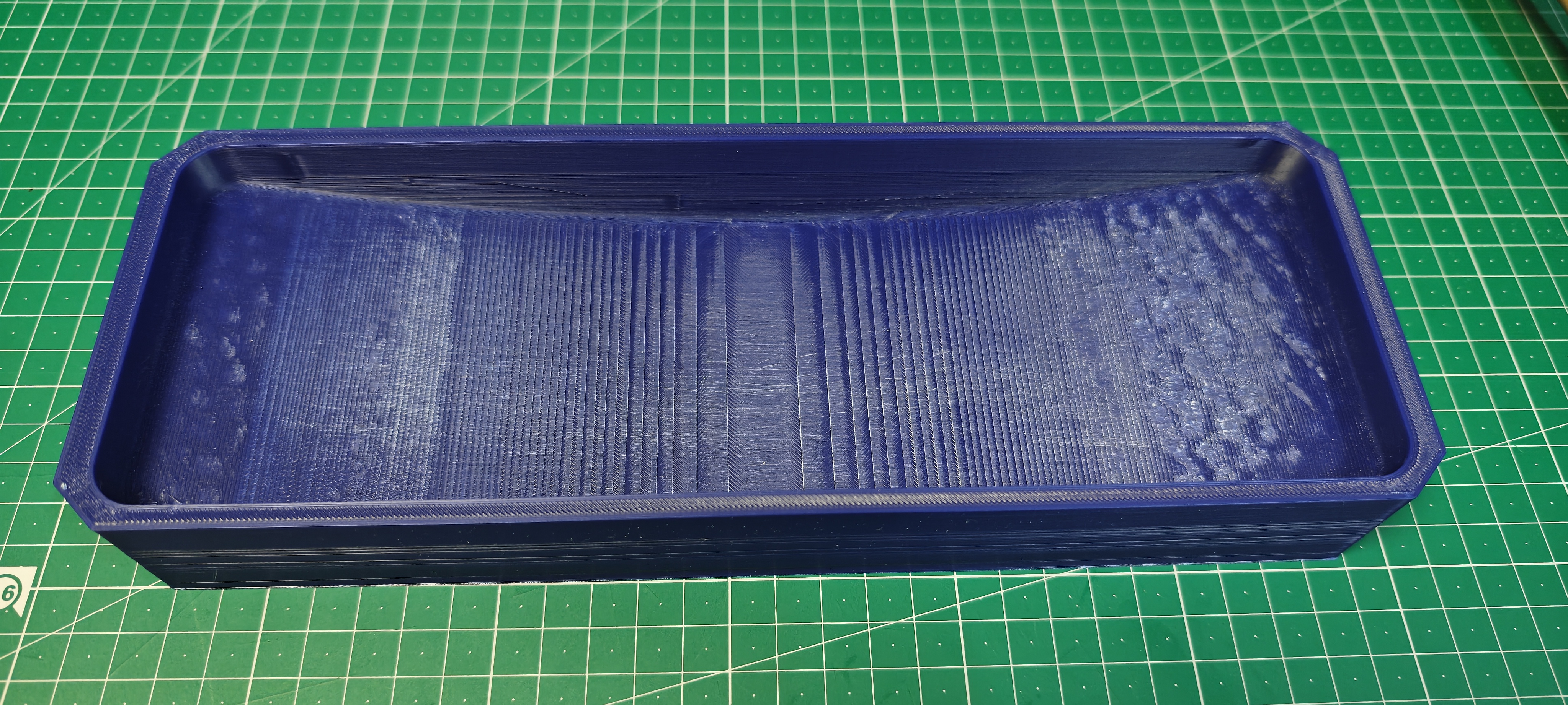 やすりがけをしたシリコン型の写真